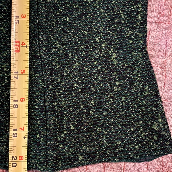 St. John Collection Hunter Green Tweed Tank/Vest Sz 6 EUC - Picture 7 of 8